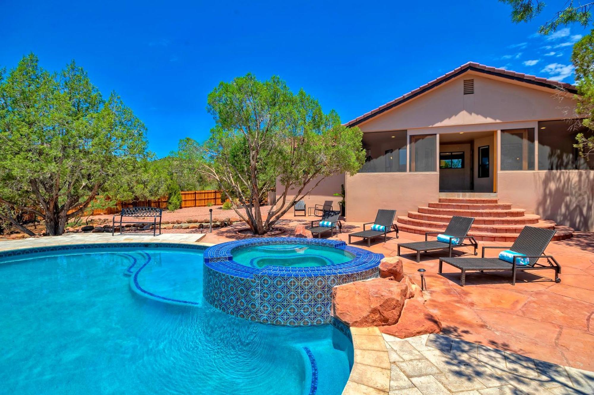 Sedona'S Paradise Found, Saltwater Pool And Hot Tub, Private Oasis! Extérieur photo
