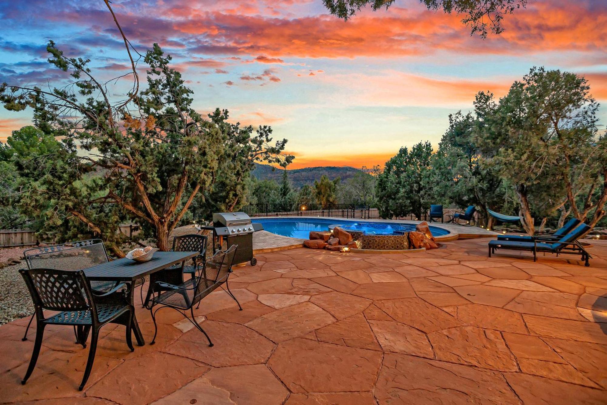 Sedona'S Paradise Found, Saltwater Pool And Hot Tub, Private Oasis! Extérieur photo